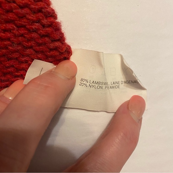 Vintage Fringe Southwestern Aztec Lambs Wool Oversized Sweater - Picture 10 of 12